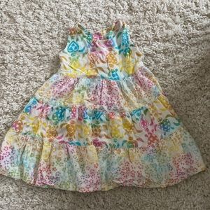 Blue Ginger Girls Tier Hawaiian Dress